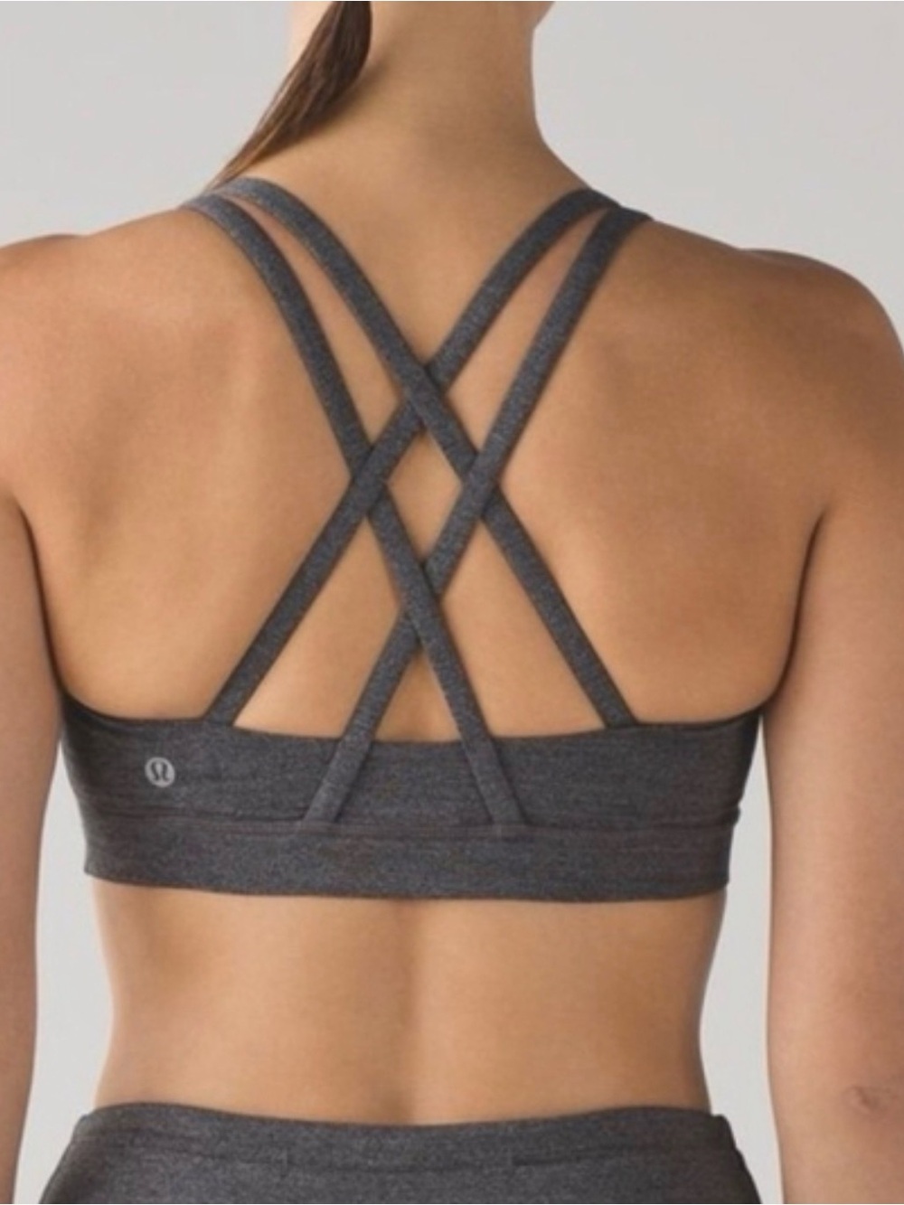 Lululemon Energy Sports Bra Gray 12
